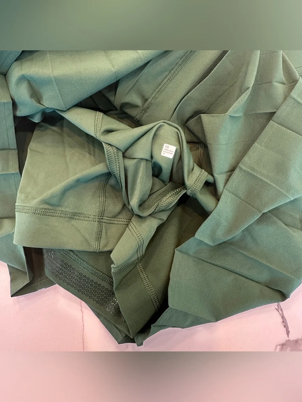Lululemon High Rise Pleated Tennis Skirt Sz 10 Ivy Grove NWT
